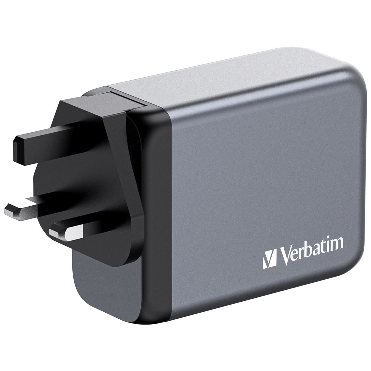 Cargador Gan De Pared Universal Verbatim Gnc-200 3xusb Tipo-C 1xusb 200w