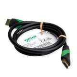 Roline Verde Atc 8k Hdmi Ultra Hd Cable Mit Ethernet, St St, Schwarz, 2 M