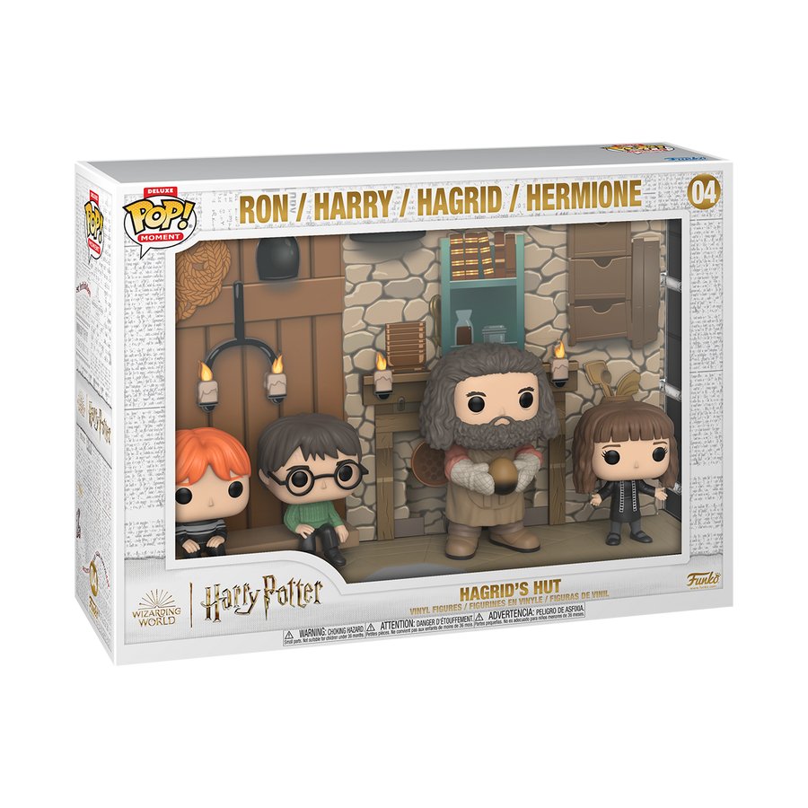 Funko Pop Moments Deluxe Cabaa De Hagrid Escena Harry Potter Y La Piedra Filosofal 70254