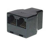 S-Conn Tc 71225-8 Cambiador De Género Para Cable Rj45 2x Rj45 Negro