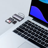 EAN 6932172608194 - Baseus BS-OH069 lector de tarjeta USB 3.0 Type-A/Type-C Gris imagen 9