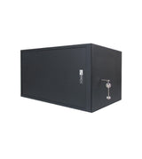 Armario Mural Wp Rws-12506-B  De Seguridad 12u - Puerta Corrediza - Antirrobo Clase Rc4 - 560x600x592mm - Negro