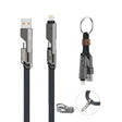 EAN 4252011911363 - 4smarts 541456 cable USB 1,5 m USB A/USB C USB C/Lightning Grafito imagen 1