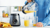 Bosch Mmb6174s Batidora Batidora De Varillas 1200 W Negro, Metálico, Transparente