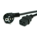 Cable Alimentacion Cee 7 (Schuko) (M) Auf Iec 60320 C19 (W) 2m