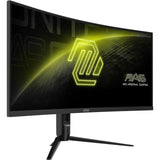 Monitor Msi Mag 342cqr E2. 34" Va Curvo 1500r. 3440x1440 (Uw