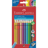 EAN 4005401109129 - Faber-Castell Jumbo Grip Multi 12 pieza(s) imagen 1