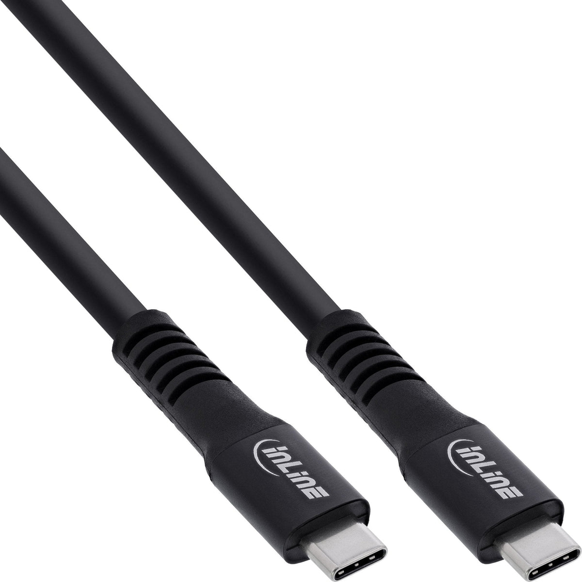 Cable De  3,00m Usb 4 G2x2 20gbps Pd240w Usb-C Macho A Usb-C Macho Negro Video 4k@60hz Video Datos Y Carga Tpe E-Marker