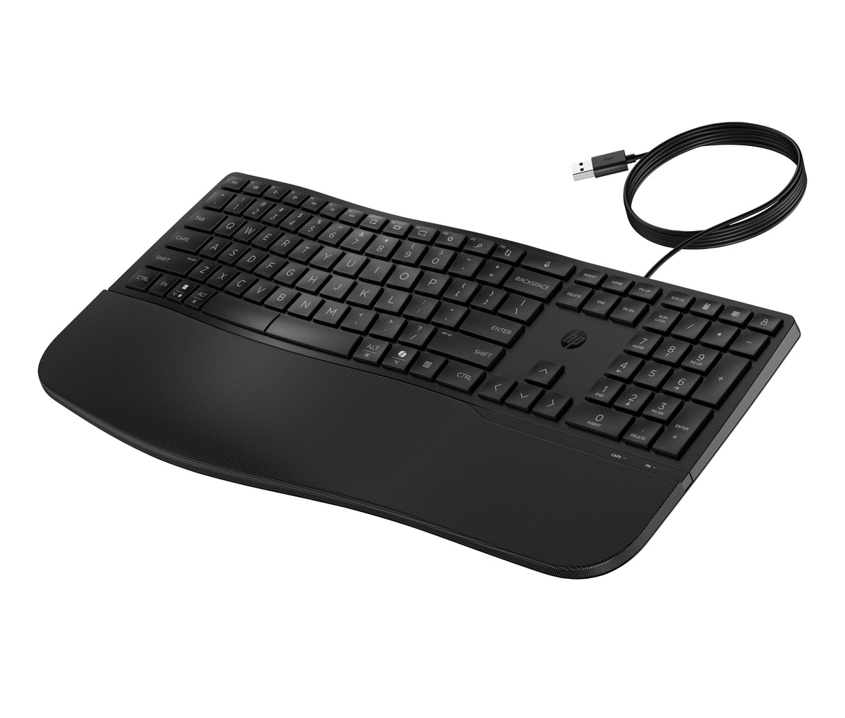 EAN 0197498232393 - HP 480 Comfort Wired Keyboard teclado Hogar USB Negro imagen 3