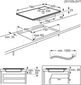 EAN 7333394124339 - Electrolux EIV83443CT Negro Integrado 80 cm Con placa de inducción 4 zona(s) imagen 10