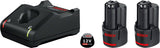 EAN 3165140968232 - Bosch 1 600 A01 9RD cargador y batería cargable Juego de cargador y baterías imagen 1