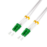 Logilink Steel Armored Fiber Patch Cord Os2, Duplex Lc Apc - Lc Apc, 7.5 M