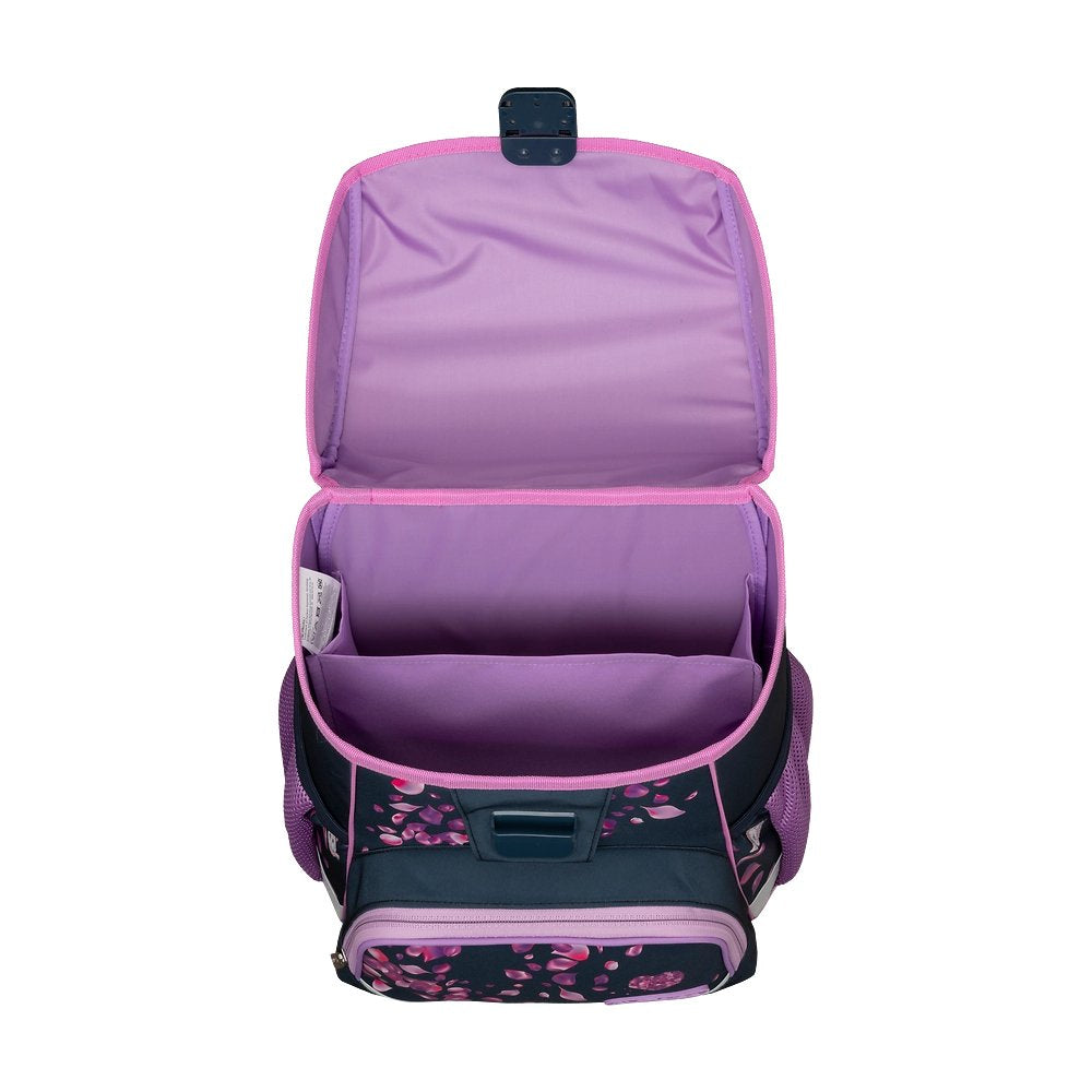 Herlitz Juego De Mochilas Escolares De 4 Piezas, 17 L, Ergonómica  Negro