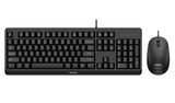 Teclado Inglés Philips 2000 Series Spt6207bl/16 Ratón Incluido Usb Qwerty Negro
