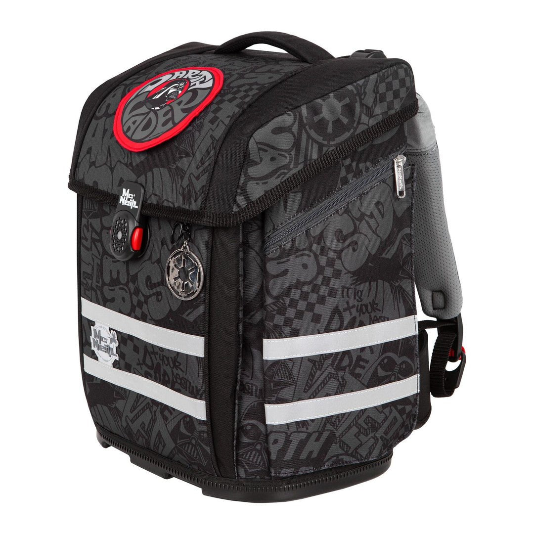 Mcneill Juego De Mochila Escolar Perfecto 5tlg Star Wars Darth-Vader
