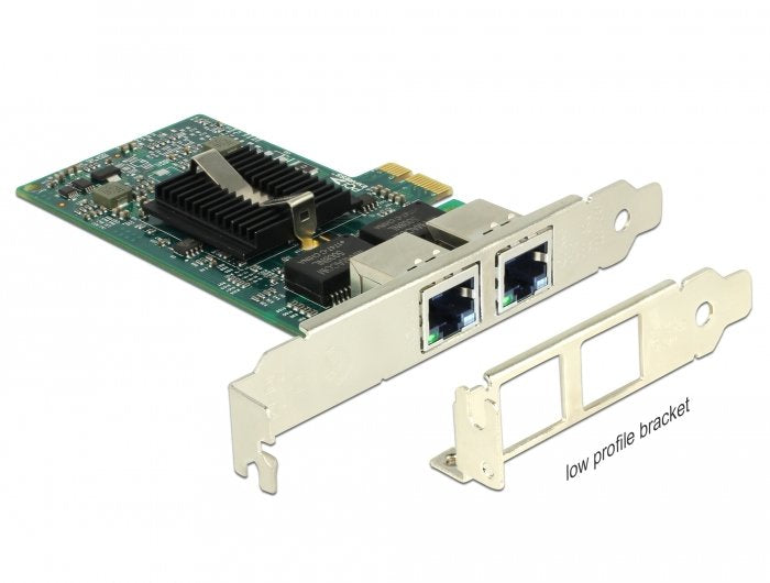 Delock Tarjeta De Red Pci Express > 2 X Gigabit Lan 89944