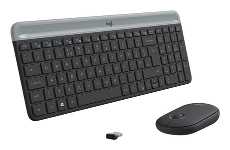 EAN 5099206086463 - Logitech 920-009190 teclado Ratón incluido Universal RF inalámbrico AZERTY Francés Grafito imagen 5