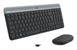 EAN 5099206086487 - Logitech 920-009192 teclado Ratón incluido Universal RF inalámbrico QWERTZ Suizo Grafito imagen 1