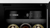 Serie Bosch Hogar Kuw20vhf0  6, Refrigerador Para Vinos Negro Kuw20vhf0