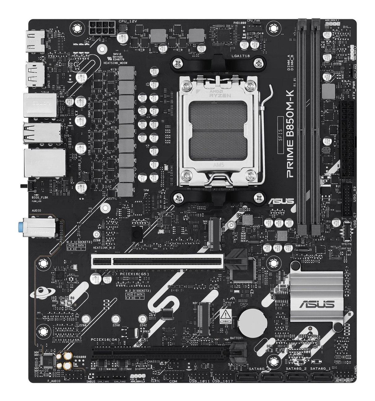 EAN 4711636005517 - ASUS PRIME B850M-K AMD B850 Zócalo AM5 micro ATX imagen 2