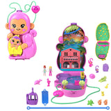 Cofre Bolso Mama Mono Y Bebe Polly Pocket