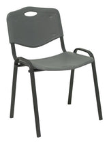 EAN 8436586626358 - PIQUERAS Y CRESPO NOWY STYL Pack 2 sillas Iso plastic PVC gris Asiento duro Respaldo duro imagen 8