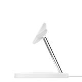 Belkin Boost Charge Pro Base De Carga Inalmbrica Con Magsafe + Adaptador De Corriente Ca 15 Vatios Fast Charge Blanco Para Apple Airpods, Airpods Pro, Iphone 12, 13, Watch Series 4, Series 5, Series 6, Series 7