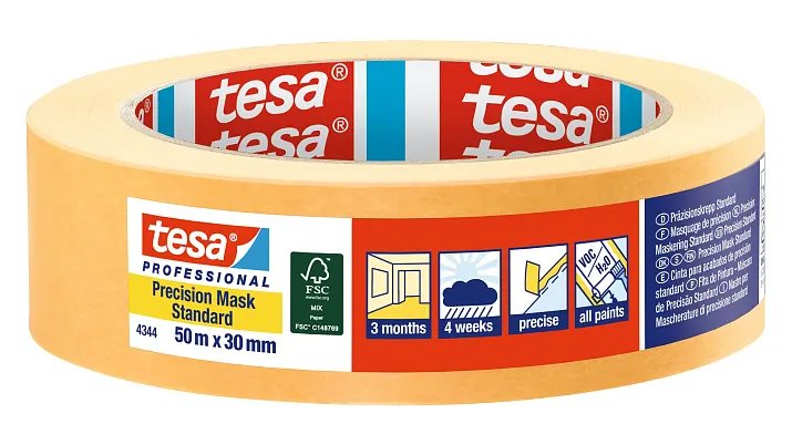 Precision Mask Standard 50m X 30mm 4344 Tesa