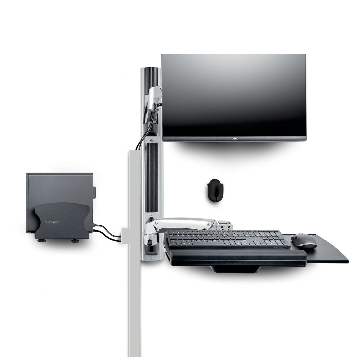 EAN 0065030899475 - StarTech.com 2PASTSC-WALL-MOUNT estacion de trabajo sentado o de pie imagen 6