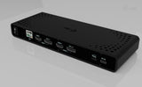 I-Tec Universal Dual 4k Display Docking Station 2xdp 2xhdmi Lan Audio Power Delivery 85w + I-Tec Usb-C Charger 100w - Stacja Dokujaca