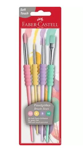 Faber-Castell 481620 Pincel Para Bellas Artes 4 Pieza(S)