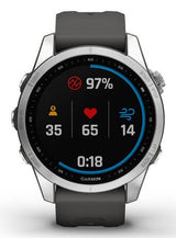 EAN 753759277819 - Garmin fenix 7S 3,05 cm (1.2") MIP 42 mm Digital 240 x 240 Pixeles Pantalla táctil Plata Wifi GPS (satélit imagen 4