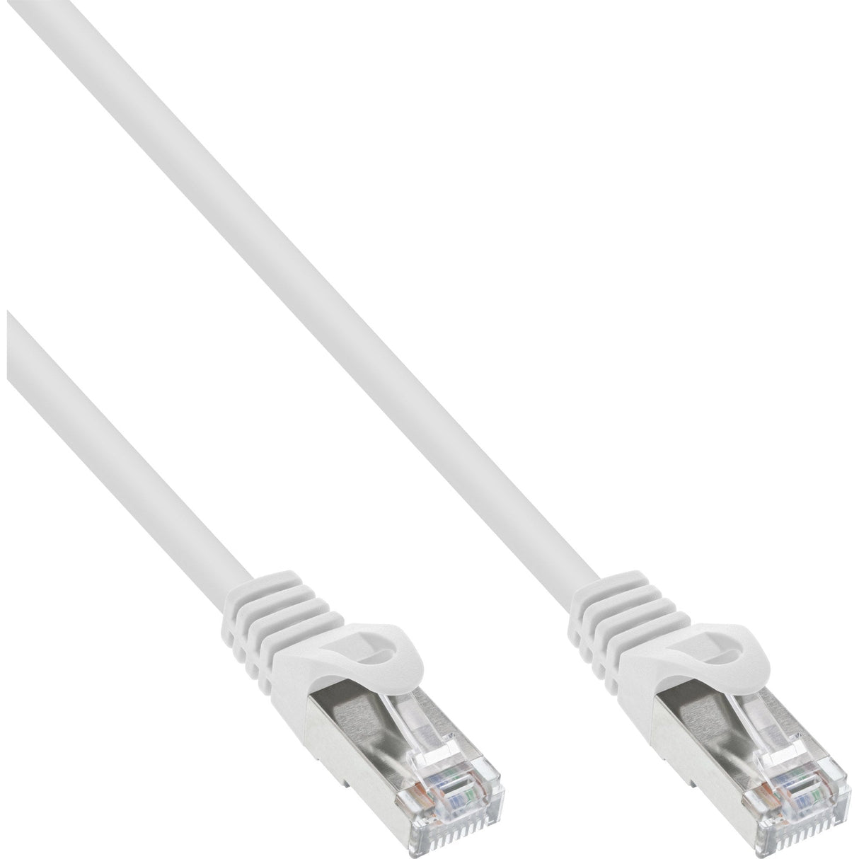 Cable De Red Inline Sf/Utp Cat.5e Blanco 0.25m