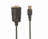 EAN 8716309085908 - Gembird UAS-DB9M-02 cable de serie Negro 1,5 m USB tipo A DB-9 imagen 1
