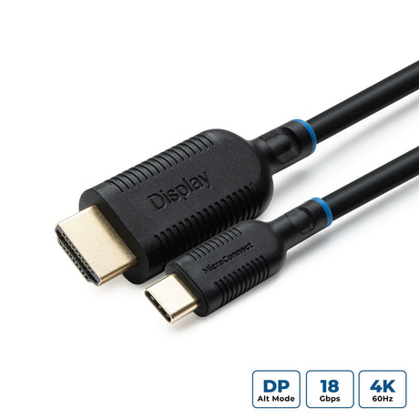 EAN 5715063039144 - Microconnect MC-USBCHDMI2 adaptador de cable de vídeo 2 m USB Tipo C HDMI Negro imagen 1
