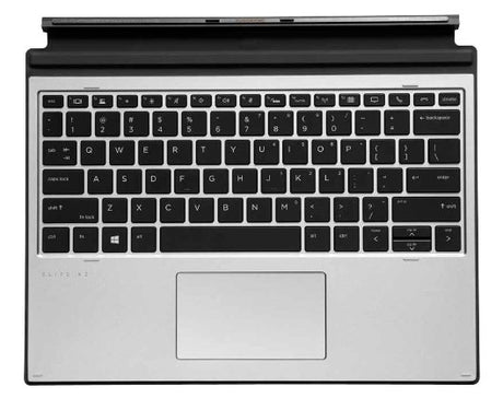 EAN 5704174011293 - HP L67436-A41 teclado para móvil Belga Pogo pin Plata imagen 1