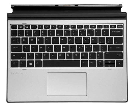 EAN 5704174011293 - HP L67436-A41 teclado para móvil Belga Pogo pin Plata imagen 1