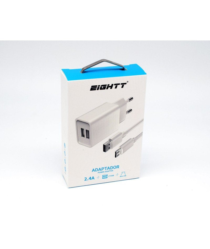 EAN 8425402168448 - Eightt ECW-M cargador de dispositivo móvil Universal Blanco Corriente alterna Interior imagen 4