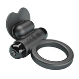 Pretty Love - Debonaire Anillo Vibrador Conejo 10 Vibraciones Negro
