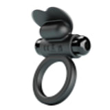 Pretty Love - Debonaire Anillo Vibrador Conejo 10 Vibraciones Negro