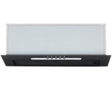 Campana Extractora Bajo Armario Akpo Wk-7 Micra 50 Black (50 Cm Ancho, Negro)