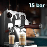Cecotec Baristeo Intima Siebträgermaschine (Plata/Edelstahl, Thermoblock) A01_eu01_100127