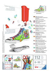 Zapatilla Super Mario Puzzle 3d