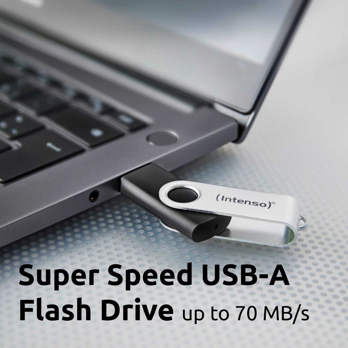 EAN 4034303036363 - Intenso USB 64GB OFFICE LINE 3.2 Gen1 Silver-Black unidad flash USB USB tipo A 3.2 Gen 1 (3.1 Gen 1) Negr imagen 5