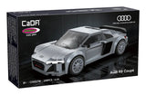Jamara Cada Audi R8 Coup 1:24 Bricks Gris 8+