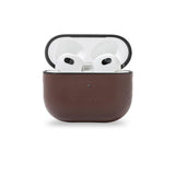 Decoded Leather Aircase Lite For Airpods Gen3 Chocolate Brown