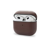 Decoded Leather Aircase Lite For Airpods Gen3 Chocolate Brown