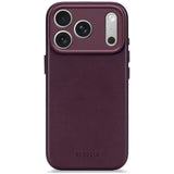 Decoded Leather Backcover Iphone 17 Pro Max Dark Ruby
