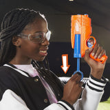 Nerf Nerf N Series Ward, Lanzador De Dardos Azul/Naranja G0132eu4