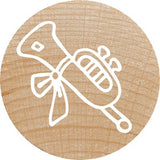 Colop Woodies Mempel-Set "Mix" Retail